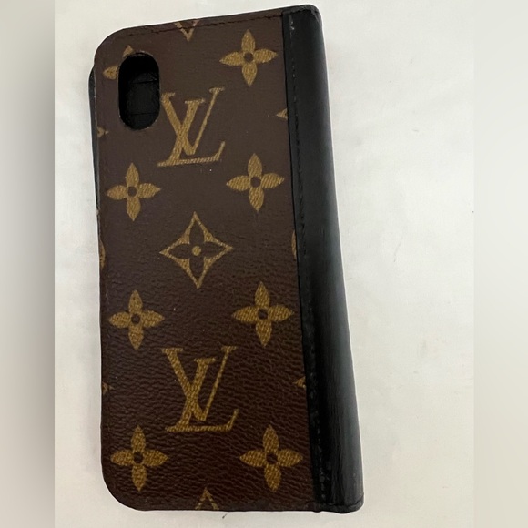 COPY - Louis Vuitton Monogram IPhone X Folio Case